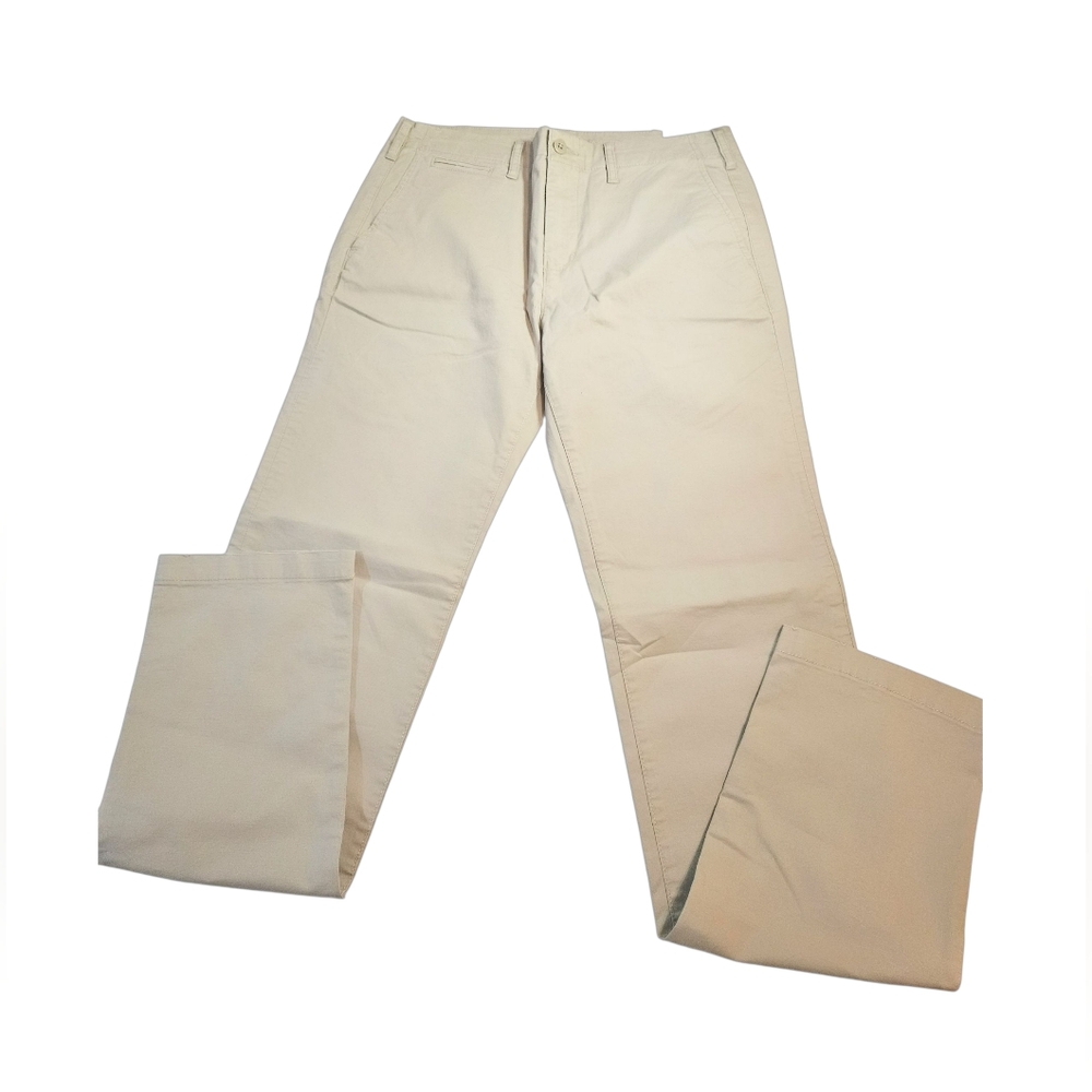 American Eagle Outfitters Cream Chinos